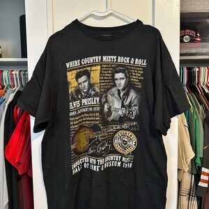 1998 Elvis Presley Country Music HOF Induction Tee